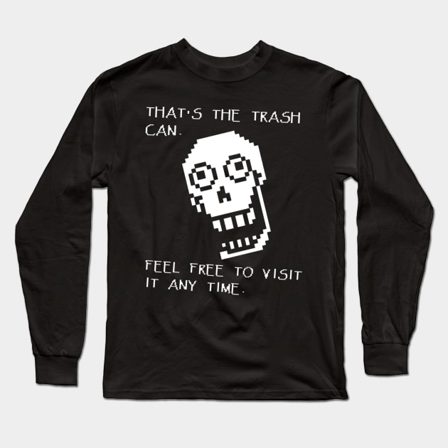 Undertale Papyrus Long Sleeve T-Shirt by SimpleArt
